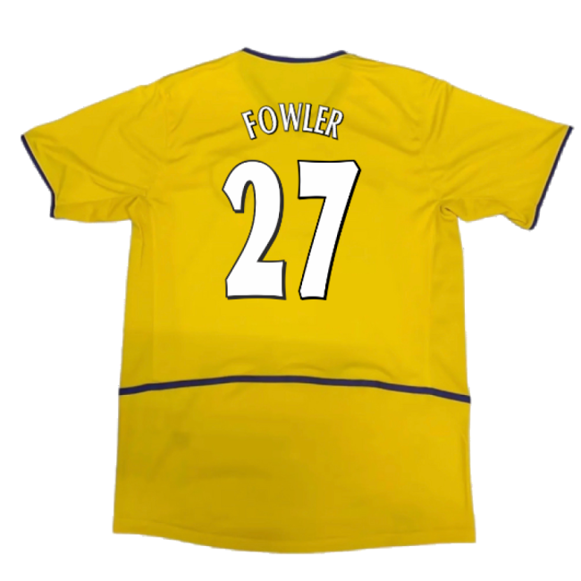 Leeds 2002-2003 Away Shirt (Excellent) (Fowler 27)