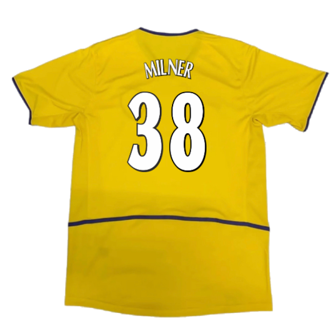 Leeds 2002-2003 Away Shirt (Excellent) (Milner 38)