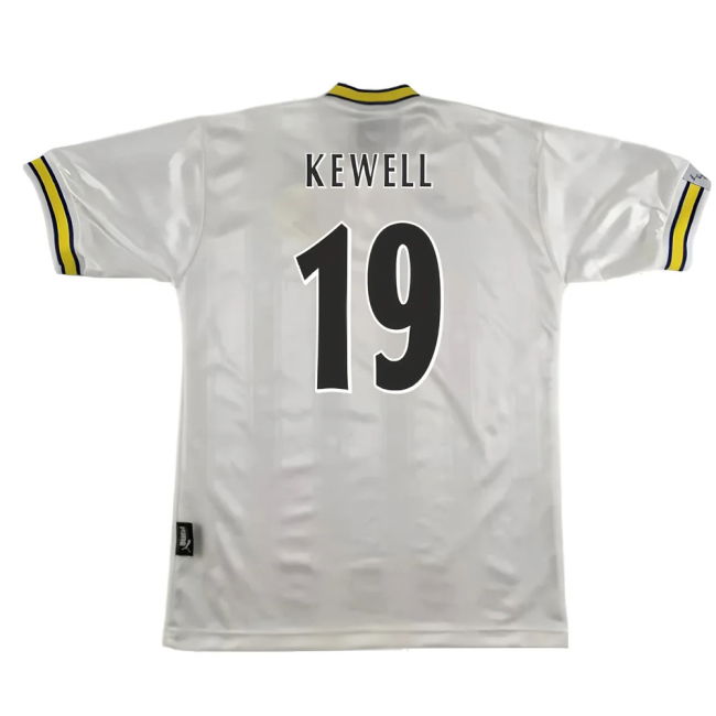 Leeds United 1996-98 Home Shirt (L) (Mint) (Kewell 19)