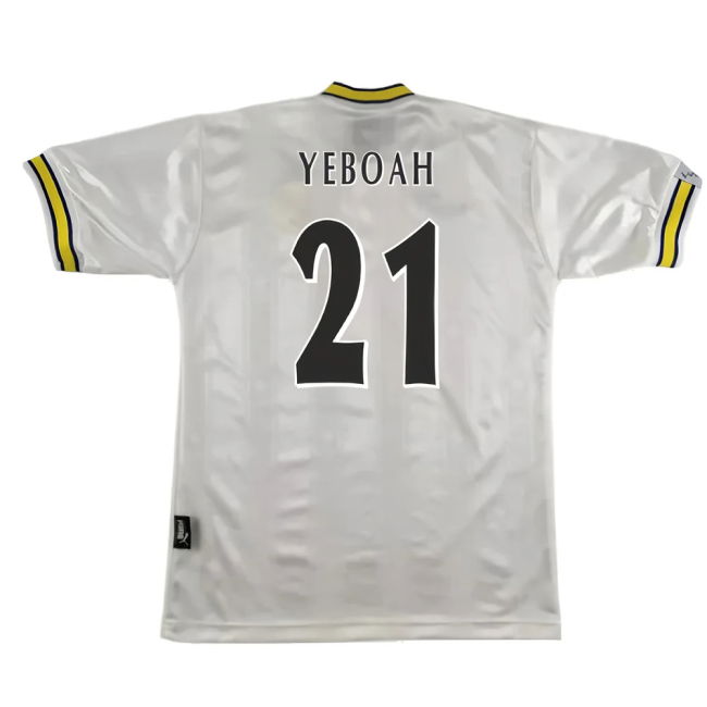 Leeds United 1996-98 Home Shirt (L) (Mint) (Yeboah 21)