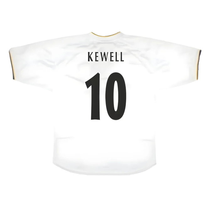 Leeds United 2001 Retro Football Shirt (Kewell 10)