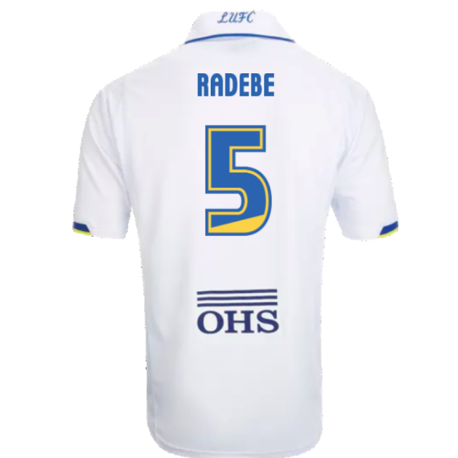 Leeds United 2009 Home Retro Jersey (Radebe 5)