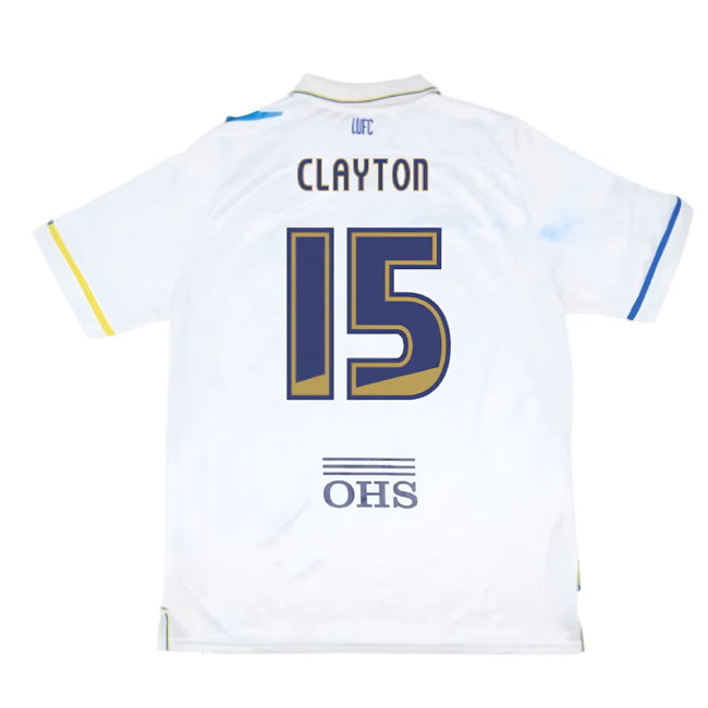 Leeds United 2011-12 Home Shirt (Very Good) (Clayton 15)