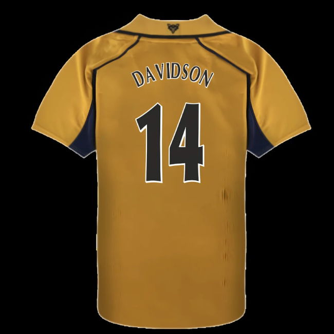 Leicester City 2002 Away Retro Shirt (Davidson 14)