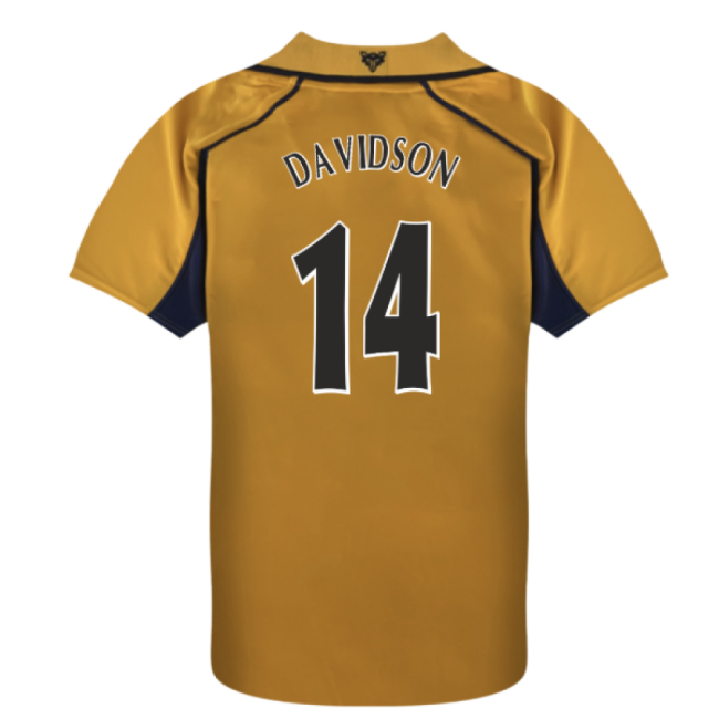 Leicester City 2002 Away Retro Shirt (Davidson 14)