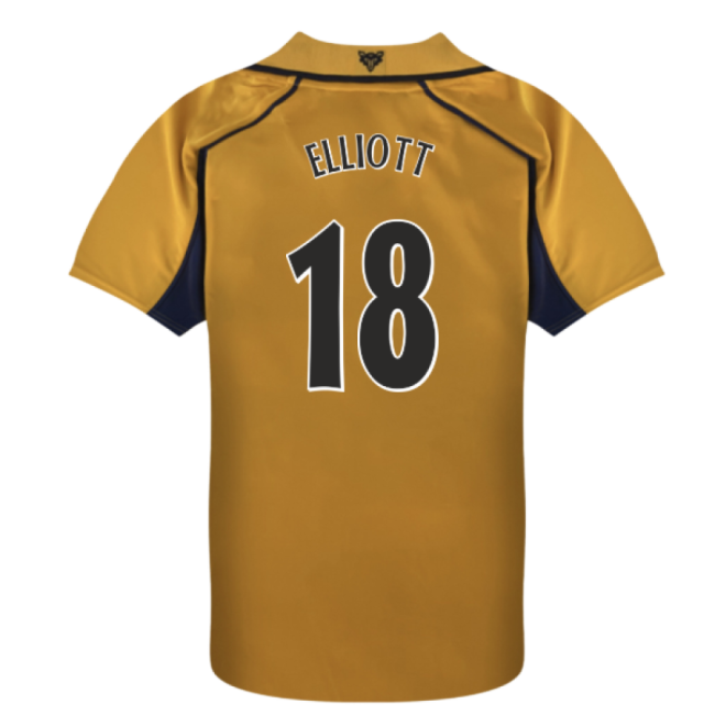 Leicester City 2002 Away Retro Shirt (Elliott 18)