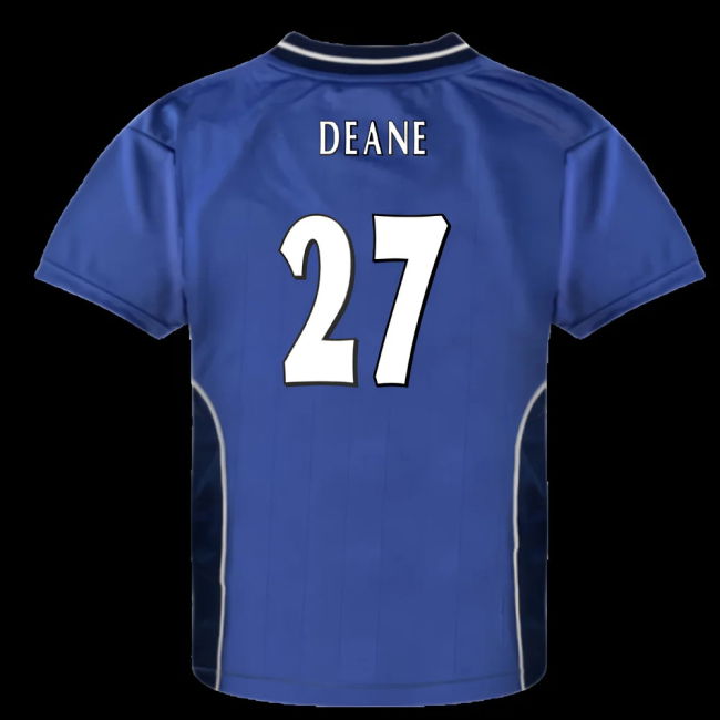 Leicester City 2002 Home Retro Shirt (Deane 27)