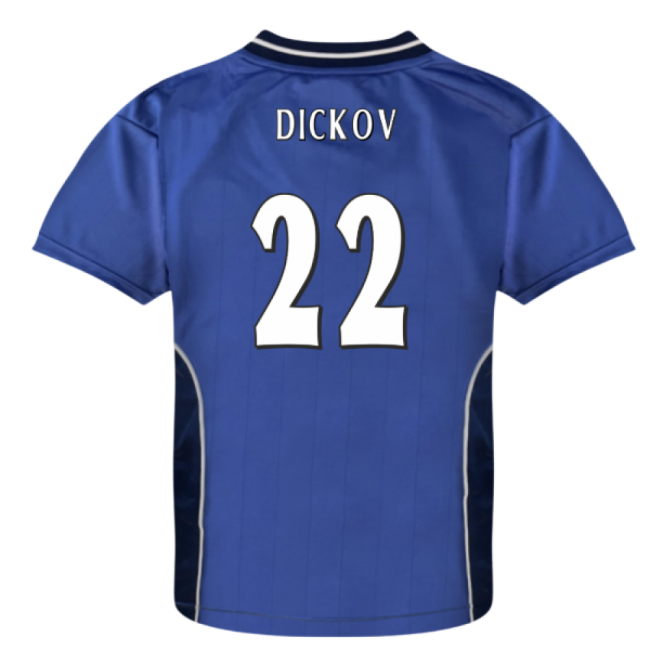 Leicester City 2002 Home Retro Shirt (Dickov 22)