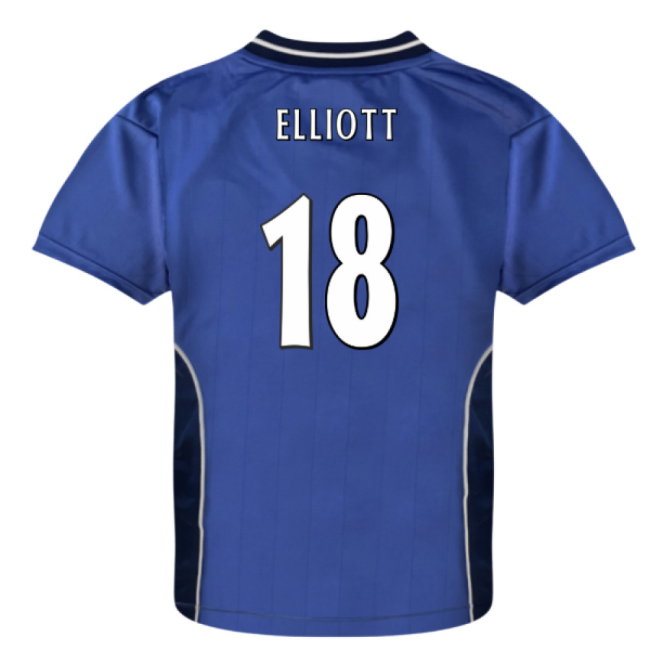 Leicester City 2002 Home Retro Shirt (Elliott 18)
