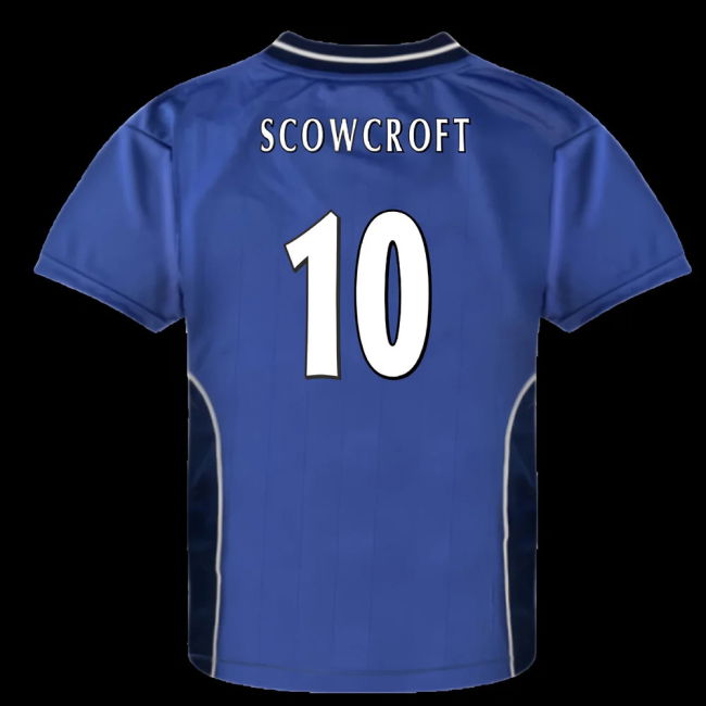 Leicester City 2002 Home Retro Shirt (Scowcroft 10)