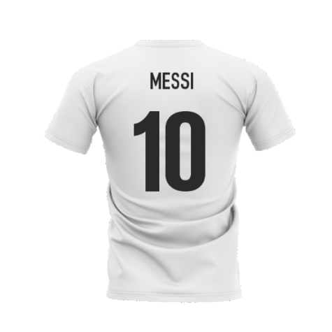 Lionel Messi Legend T-Shirt (White) (Messi 10)