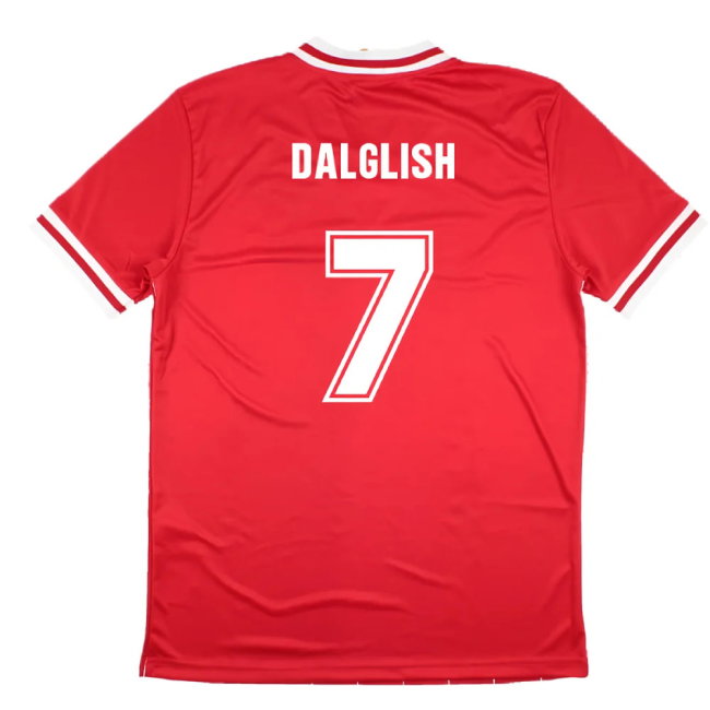 Liverpool 1984 Rome Retro Football Shirt (DALGLISH 7)