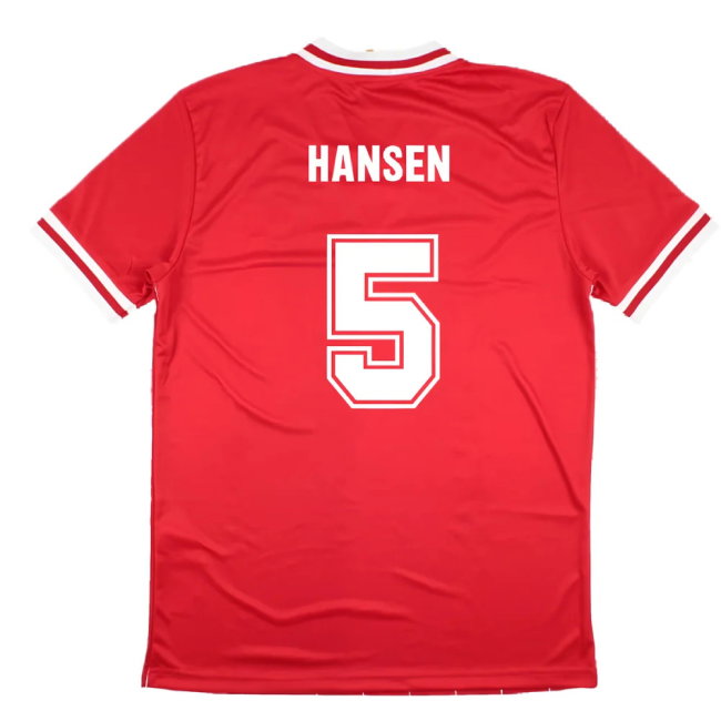 Liverpool 1984 Rome Retro Football Shirt (Hansen 5)