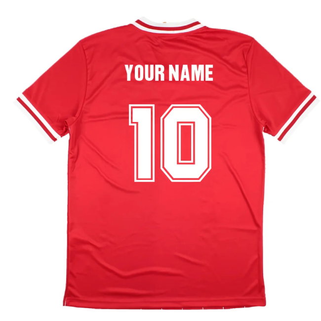 Liverpool 1984 Rome Retro Football Shirt (Your Name)