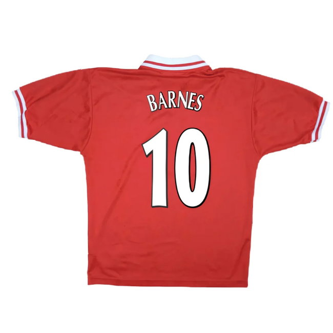 Liverpool 1996-98 Home Shirt (XL) (Very Good) (BARNES 10)