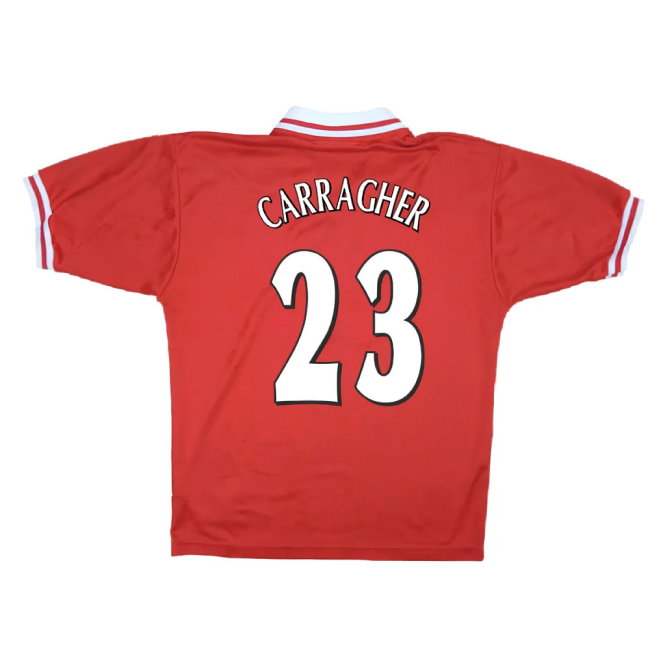 Liverpool 1996-98 Home Shirt (XL) (Very Good) (CARRAGHER 23)