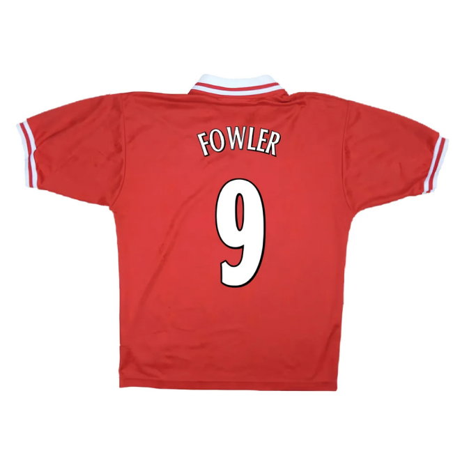 Liverpool 1996-98 Home Shirt (XL) (Excellent) (FOWLER 9)