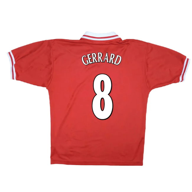 Liverpool 1996-98 Home Shirt (XL) (Very Good) (GERRARD 8)