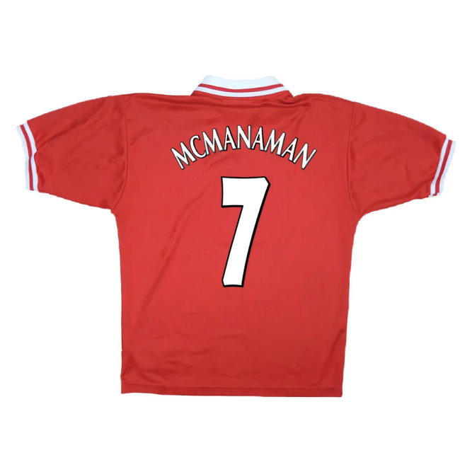 Liverpool 1996-98 Home Shirt (XL) (Very Good) (MCMANAMAN 7)