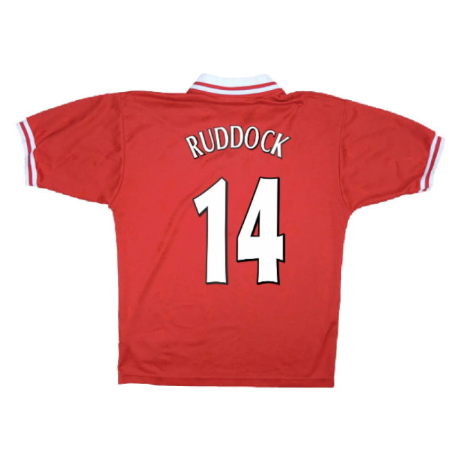 Liverpool 1996-98 Home Shirt (XL) (Excellent) (RUDDOCK 14)