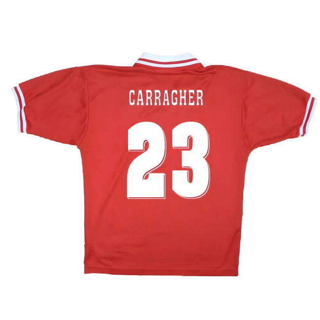 Liverpool 1996-98 Home Shirt (XL) (Excellent) (CARRAGHER 23)