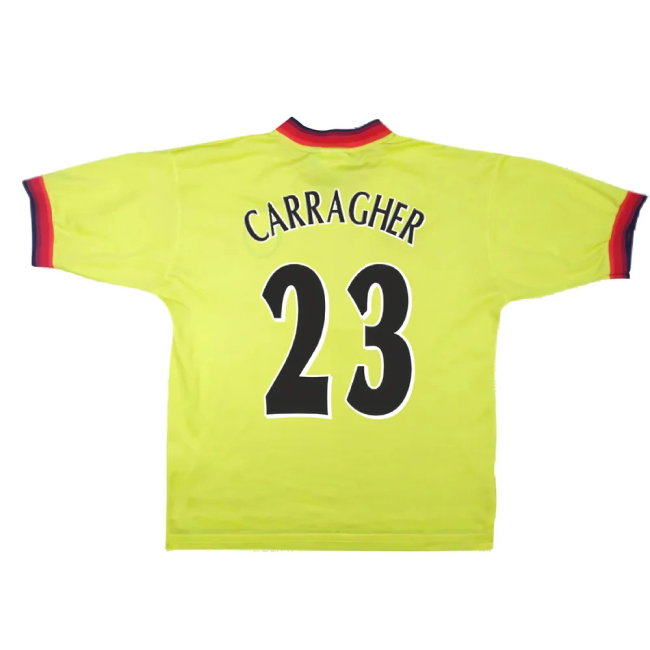 Liverpool 1997-99 Away Shirt (XL) (Excellent) (CARRAGHER 23)