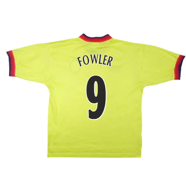Liverpool 1997-99 Away Shirt (XL) (Excellent) (FOWLER 9)