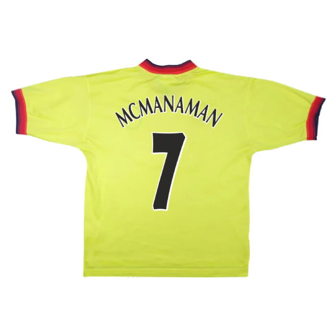 Liverpool 1997-99 Away Shirt (XL) (Excellent) (MCMANAMAN 7)