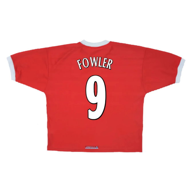 Liverpool 1998-00 Home Shirt (L) (Excellent) (FOWLER 9)