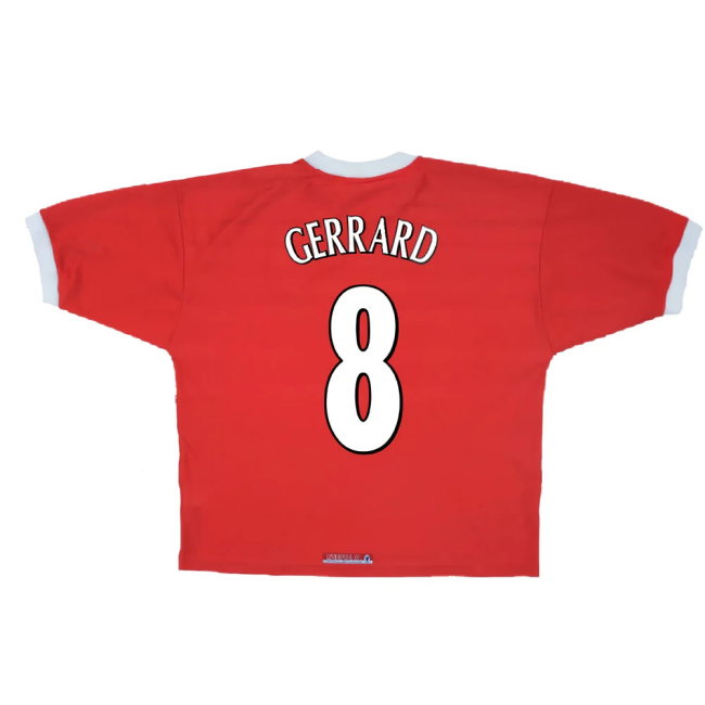 Liverpool 1998-00 Home Shirt (M) (Very Good) (GERRARD 8)