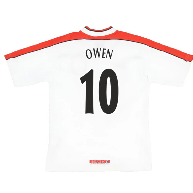 Liverpool 1998-99 Away Shirt (XL) (Excellent) (OWEN 10)