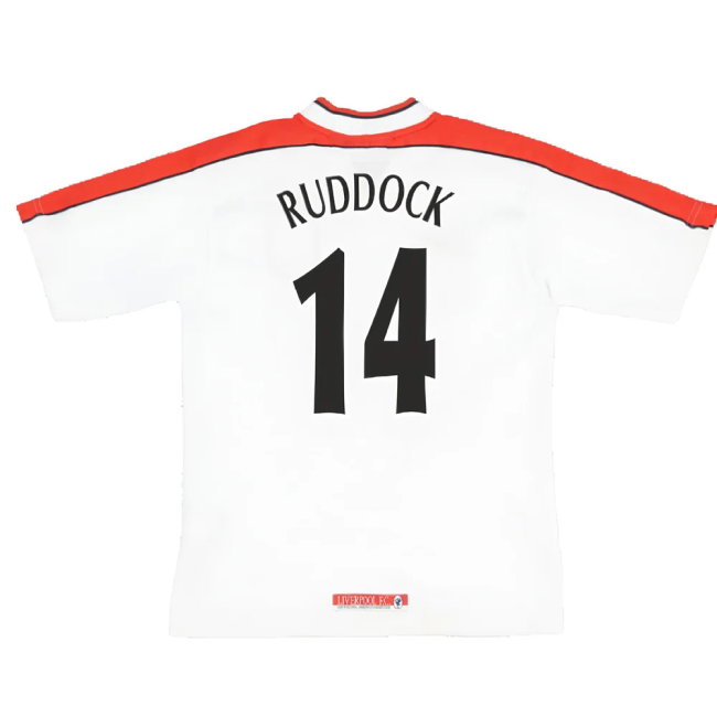 Liverpool 1998-99 Away Shirt (Excellent) (RUDDOCK 14)