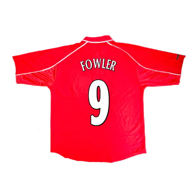Liverpool 2000-02 Home Shirt (XXL) (Excellent) (FOWLER 9)