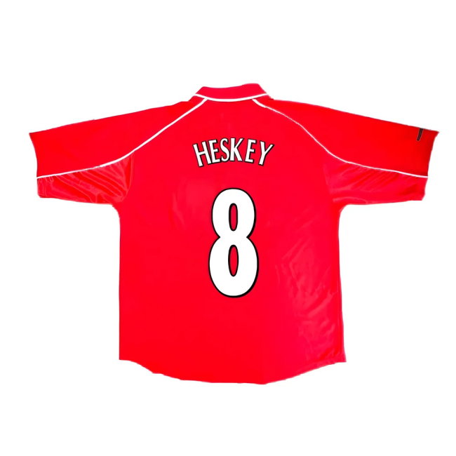 Liverpool 2000-02 Home Shirt (XXL) (Excellent) (Heskey 8)