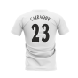 Liverpool 2000-2001 Retro Shirt T-shirt (White) (CARRAGHER 23)