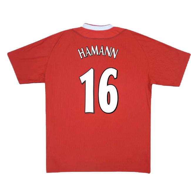 Liverpool 2002-04 Home Shirt (2XL) (Excellent) (HAMANN 16)