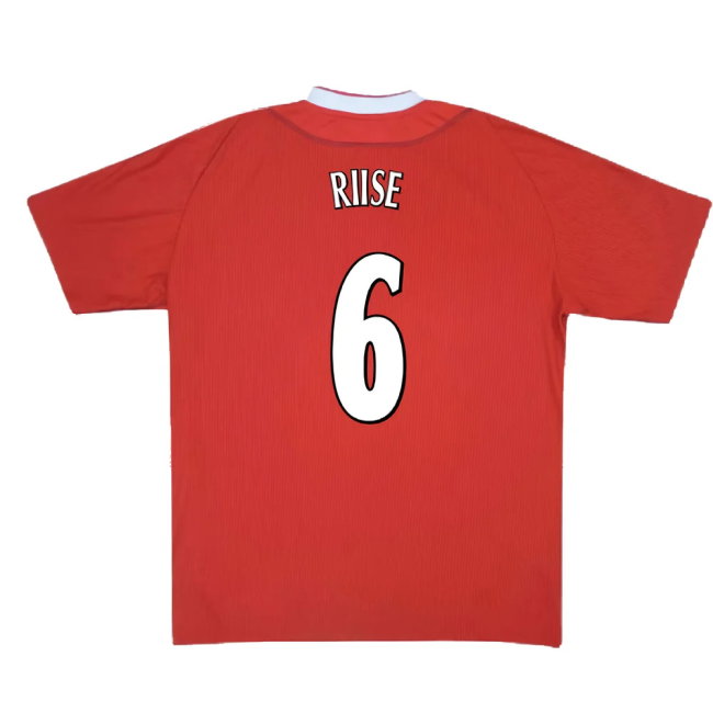 Liverpool 2002-04 Home Shirt (2XL) (Excellent) (RIISE 6)