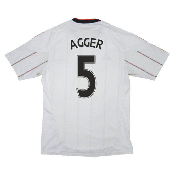 Liverpool 2010-11 Away Shirt (2XL) (Good) (Agger 5)