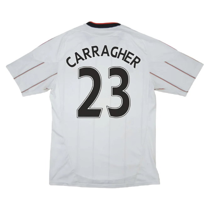 Liverpool 2010-11 Away Shirt (2XL) (Good) (CARRAGHER 23)