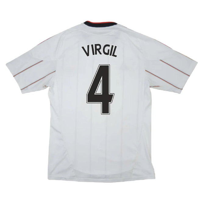 Liverpool 2010-11 Away Shirt (2XL) (Good) (VIRGIL 4)