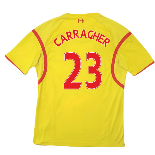 Liverpool 2014-15 Away Shirt (M) (Excellent) (Carragher 23)