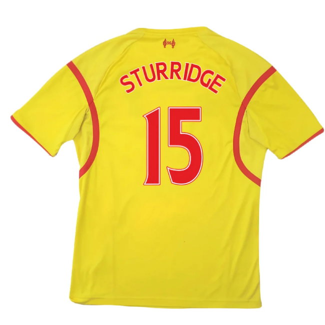 Liverpool 2014-15 Away Shirt (M) (Excellent) (STURRIDGE 15)