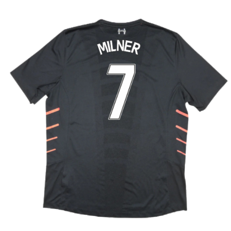 Liverpool 2016-17 Away Shirt ((Excellent) XXL) (Milner 7)