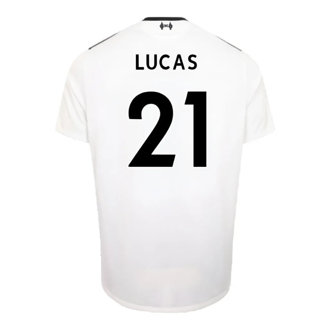 Liverpool 2017-18 Away Shirt (XXL) (Very Good) (Lucas 21)