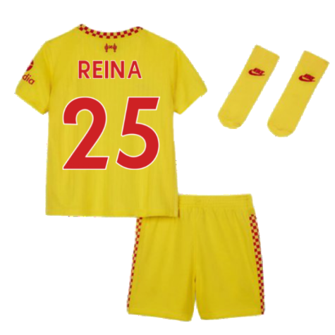 Liverpool 2021-2022 3rd Baby Kit (Reina 25)