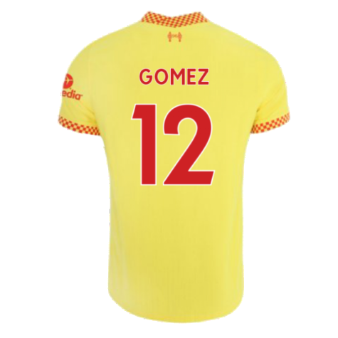 Liverpool 2021-2022 3rd Shirt (GOMEZ 12)