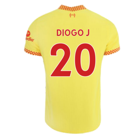 Liverpool 2021-2022 3rd Shirt (Kids) (DIOGO J 20)