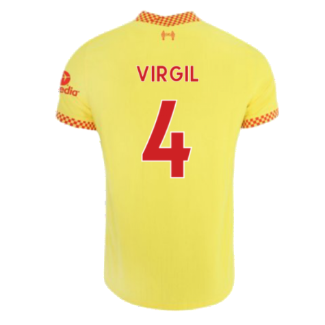 Liverpool 2021-2022 3rd Shirt (VIRGIL 4)