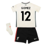 Liverpool 2021-2022 Away Baby Kit (GOMEZ 12)