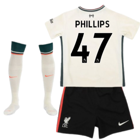 Liverpool 2021-2022 Away Little Boys Mini Kit (PHILLIPS 47)